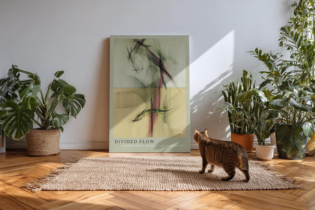 Paul Sinus Kunstdruck 40x60cm Divided Flow Energie zwischen Dimensionen