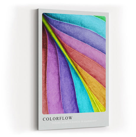 Paul Sinus Kunstdruck 40x60cm Farben Design Abstrakt Muster Geometrie Farbfächer Colorflow