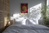Paul Sinus Kunstdruck 40x60cm Flame Bloom – Sommerliche Blütenkraft in Nahaufnahme