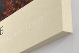 Paul Sinus Kunstdruck 40x60cm Forest Flare – Sonnenstrahlen im goldenen Herbstwald mit leuchtendem Laub