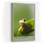 Paul Sinus Kunstdruck 40x60cm Frosch Natur Dschungel Tierkunst grün witzig Little Guardian