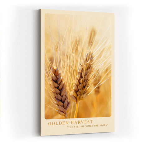 Paul Sinus Kunstdruck 40x60cm Golden Harvest – reife Ähren im Sommerlicht als Hommage an Natur und Fülle