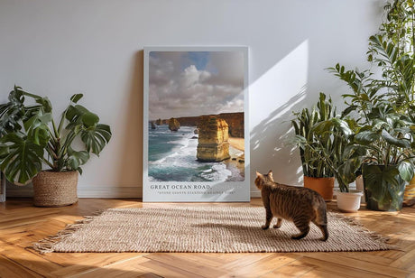 Paul Sinus Kunstdruck 40x60cm Great Ocean Road Australien Küste Felsen Meer Landschaft Great Ocean Road