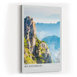 Paul Sinus Kunstdruck 40x60cm Huangshan China mit mystischer Gebirgslandschaft über Wolkenmeeren