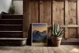 Paul Sinus Kunstdruck 40x60cm Huangshan – Nebliges Bergpanorama aus Chinas Osten bei Sonnenuntergang