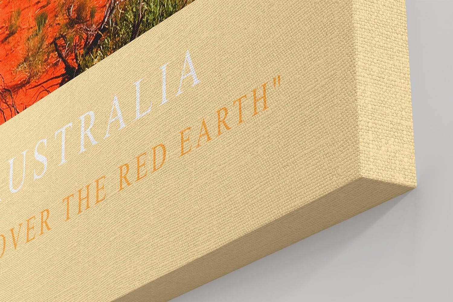 Paul Sinus Kunstdruck 40x60cm Kata Tjuta Australien Rotes Outback mit spektakulärem Abendhimmel