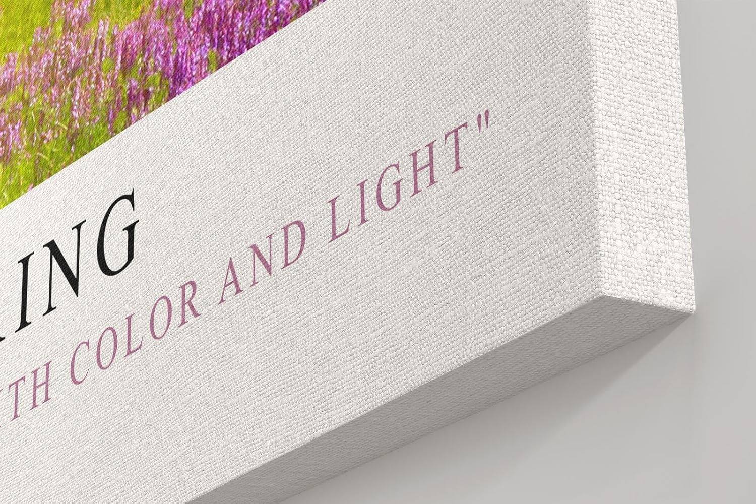 Paul Sinus Kunstdruck 40x60cm Lavender Spring – blühender Flieder in zartem Licht des Frühlingsmorgens