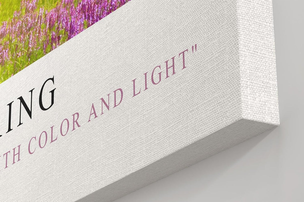 Paul Sinus Kunstdruck 40x60cm Lavender Spring – blühender Flieder in zartem Licht des Frühlingsmorgens