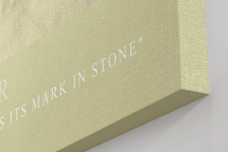 Paul Sinus Kunstdruck 40x60cm Love Forever Stein Beige Schrift Emotion Erinnerung Zeit