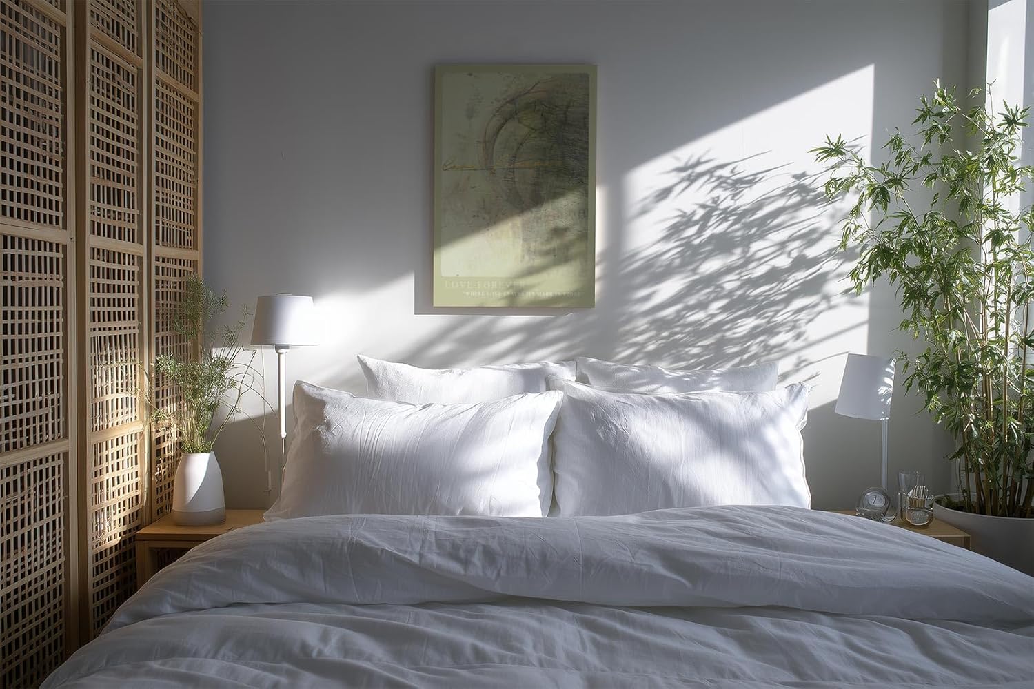 Paul Sinus Kunstdruck 40x60cm Love Forever Stein Beige Schrift Emotion Erinnerung Zeit