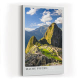 Paul Sinus Kunstdruck 40x60cm Machu Picchu Peru antike Inkastadt in den Anden bei Sonnenschein
