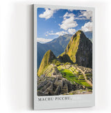 Paul Sinus Kunstdruck 40x60cm Machu Picchu Peru antike Inkastadt in den Anden bei Sonnenschein