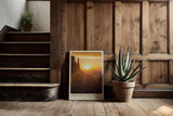 Paul Sinus Kunstdruck 40x60cm Monument Valley mit Sonnenaufgang über Felsformationen
