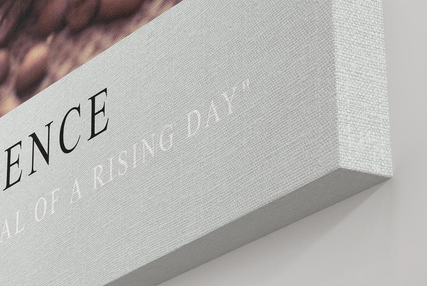 Paul Sinus Kunstdruck 40x60cm Morning Essence mit dampfender Kaffeetasse und Bohnen