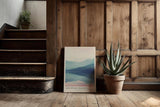 Paul Sinus Kunstdruck 40x60cm Mountain Silence – Spiegelung und Stille im alpinen Morgenlicht