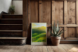 Paul Sinus Kunstdruck 40x60cm Mu Cang Chai – leuchtende Reisterrassen im Sonnenlicht in Vietnam