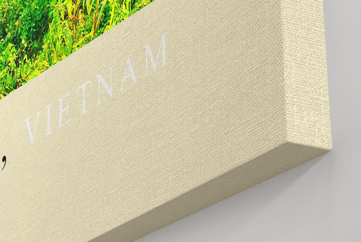 Paul Sinus Kunstdruck 40x60cm Mu Cang Chai – leuchtende Reisterrassen im Sonnenlicht in Vietnam