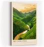 Paul Sinus Kunstdruck 40x60cm Mu Cang Chai Vietnam Reisterrassen Natur Landschaft Sonnenuntergang
