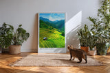 Paul Sinus Kunstdruck 40x60cm Mu Cang Chai – vietnamesische Reisterrassen im satten Grün