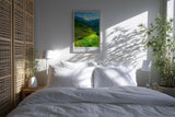 Paul Sinus Kunstdruck 40x60cm Mu Cang Chai – vietnamesische Reisterrassen im satten Grün