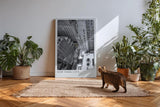 Paul Sinus Kunstdruck 40x60cm New York City mit Hochhäusern und gelben Taxis aus der Vogelperspektive
