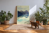 Paul Sinus Kunstdruck 40x60cm Norwegian Fjords – Spiegelbild der Natur zwischen Himmel und Wasser