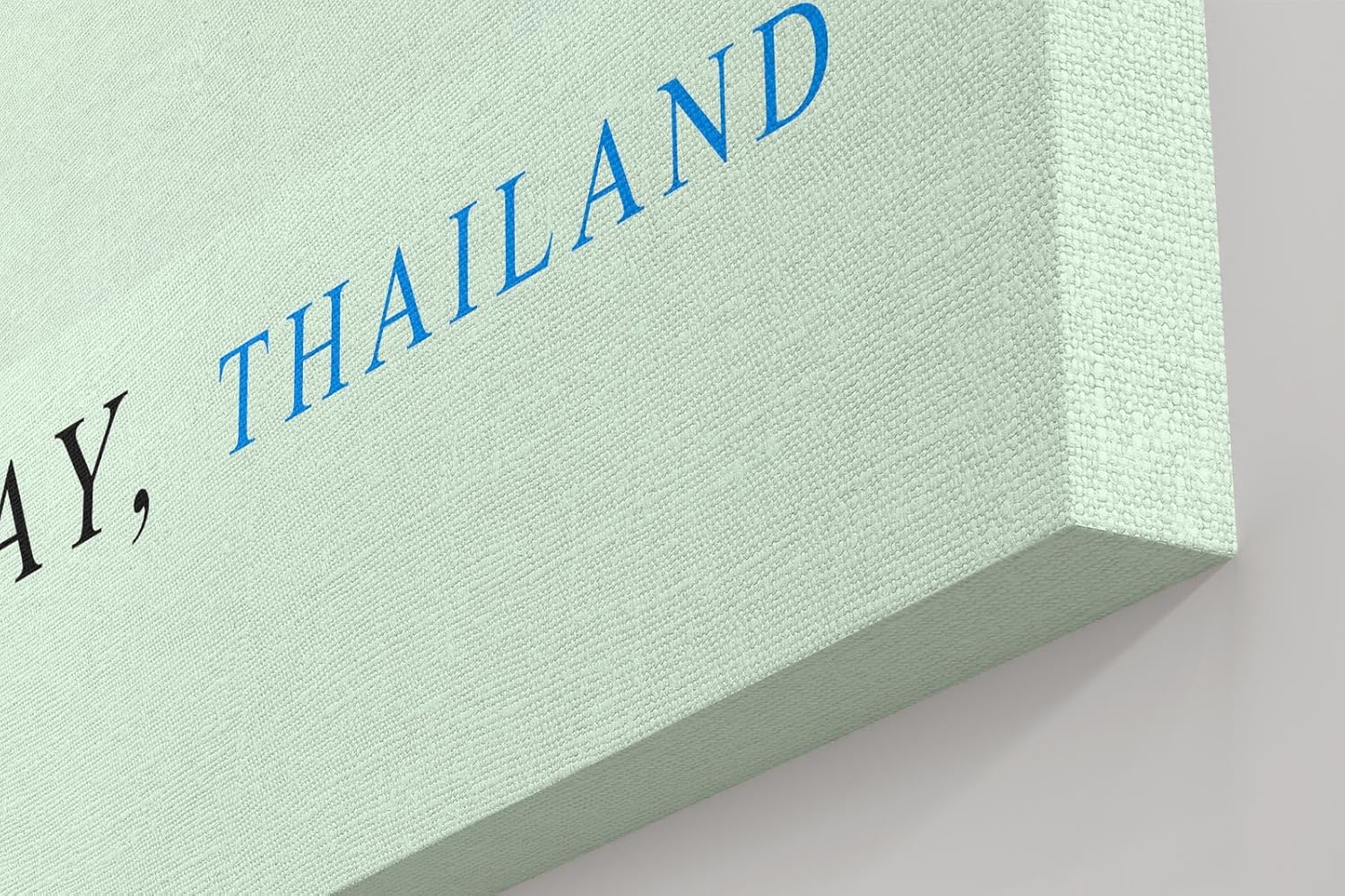 Paul Sinus Kunstdruck 40x60cm Phra Nang Bay – tropische Bucht in Thailand mit Longtail-Booten und Felseninsel