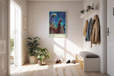 Paul Sinus Kunstdruck 40x60cm Pillars of Creation – Faszinierende Sternenlandschaft im All