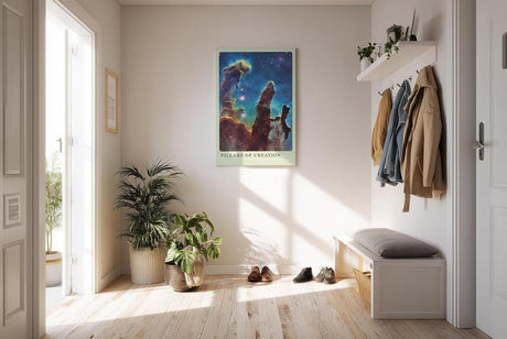 Paul Sinus Kunstdruck 40x60cm Pillars of Creation – Faszinierende Sternenlandschaft im All