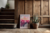Paul Sinus Kunstdruck 40x60cm Pink Glow – Sanfte Blütenpracht in zartem Lichtspiel