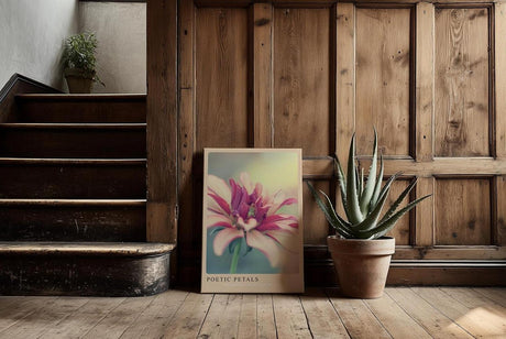 Paul Sinus Kunstdruck 40x60cm Poetic Petals – Zarte Schönheit in sanften Pastelltönen