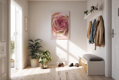 Paul Sinus Kunstdruck 40x60cm Rose Heart – Die Poesie der Rose in zartem Zentrum