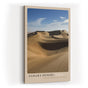 Paul Sinus Kunstdruck 40x60cm Sahara Desert Africa – Endlose Sanddünen im goldenen Licht mit weichem Schattenspiel