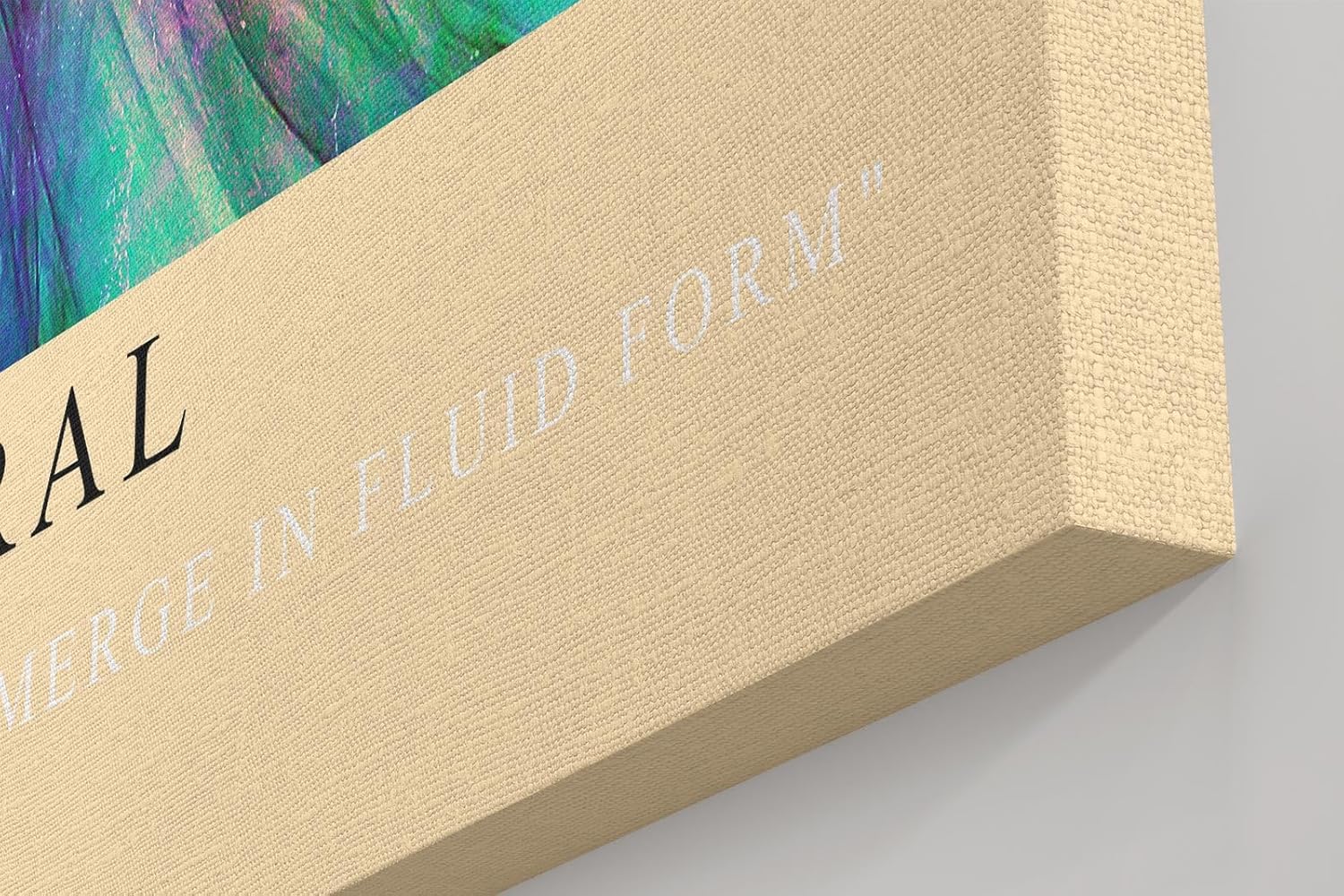 Paul Sinus Kunstdruck 40x60cm Spectral Spiral Licht und Bewegung in fließender Form