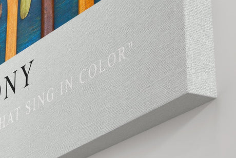 Paul Sinus Kunstdruck 40x60cm Spice Harmony – Farbenfrohe Gewürzvielfalt auf Holzlöffeln