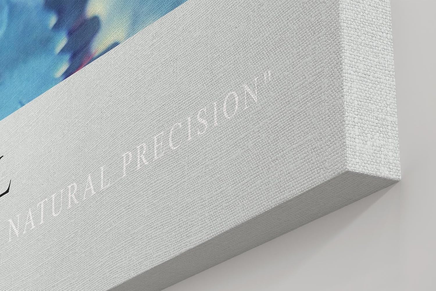 Paul Sinus Kunstdruck 40x60cm Spiked Spiral Blaue Sukkulente in spiraliger Struktur mit rötlichen Spitzen