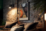 Paul Sinus Kunstdruck 40x60cm Sweet Moments mit Kaffee, Muffins und Gewürzen auf Holzbrett