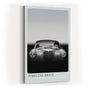 Paul Sinus Kunstdruck 40x60cm Timeless Drive mit klassischem Oldtimer in Schwarzweiß