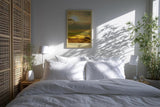 Paul Sinus Kunstdruck 40x60cm Toskana Italien Sonnenaufgang Landschaft Hügel Licht Tuscany Italy