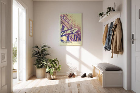 Paul Sinus Kunstdruck 40x60cm Urban Choice – Grafisches Motiv mit urbaner Aussagekraft