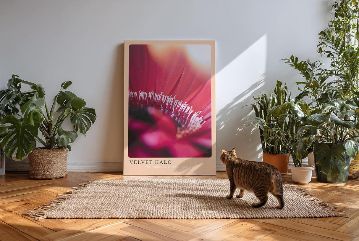 Paul Sinus Kunstdruck 40x60cm Velvet Halo – zartes Blütenmotiv in weichem Licht und samtiger Atmosphäre