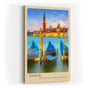 Paul Sinus Kunstdruck 40x60cm Venice – Magischer Blick auf das traumhafte Venedig zur Blauen Stunde