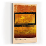 Paul Sinus Kunstdruck 40x60cm Voltageline Elektrische Energie im Farbraum