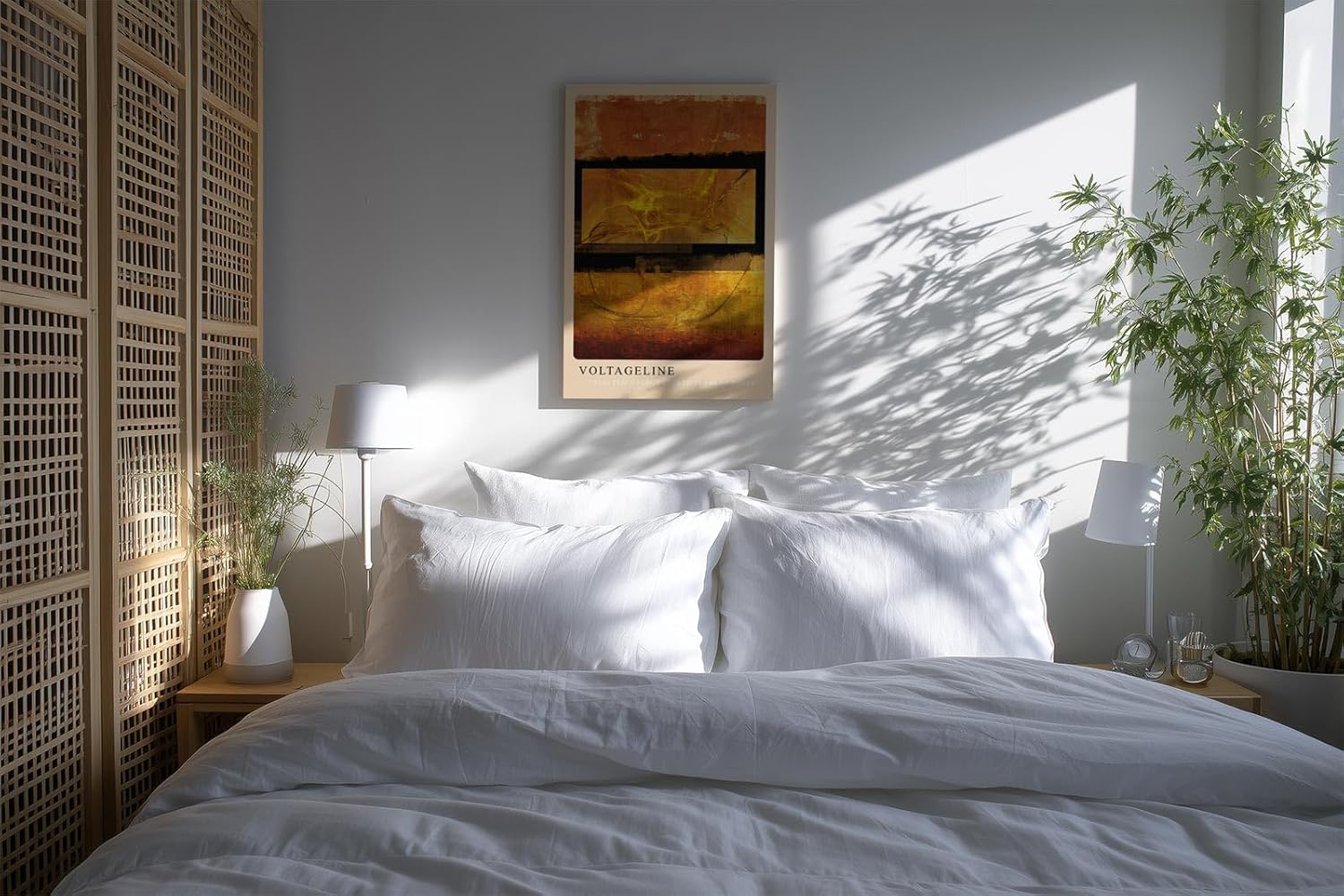 Paul Sinus Kunstdruck 40x60cm Voltageline Elektrische Energie im Farbraum