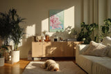 Paul Sinus Kunstdruck 40x60cm Whisper of Bloom – zarte Pfingstrose im Morgentau