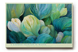Paul Sinus Wandbild A Garden Painted in Waves Organic Flow of Colors