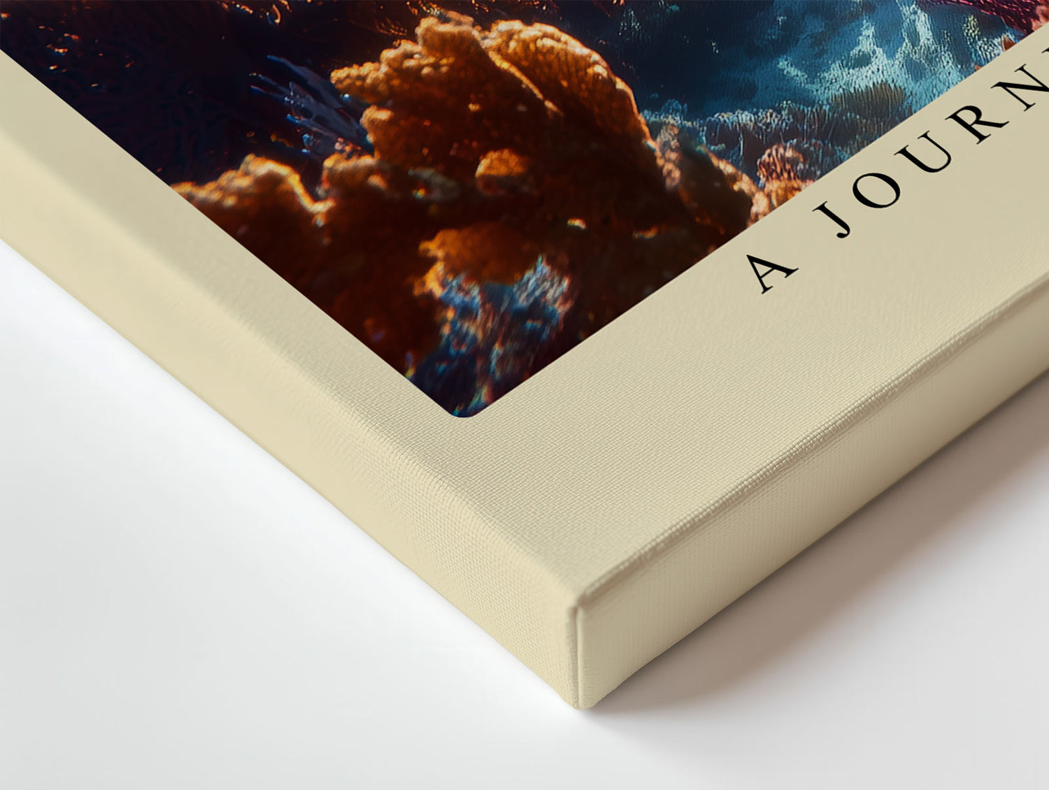 Paul Sinus Wandbild A Journey Through the Ocean Garden Sea Turtles in Colorful Coral Depths