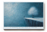 Paul Sinus Wandbild A Journey to the Edge of Dreams Surreal Landscape of Silence and Infinity