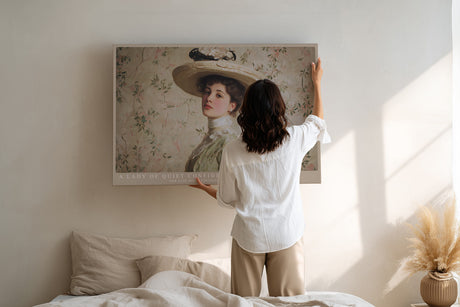 Paul Sinus Wandbild A Lady of Quiet Confidence Portrait of Timeless Elegance and Strength