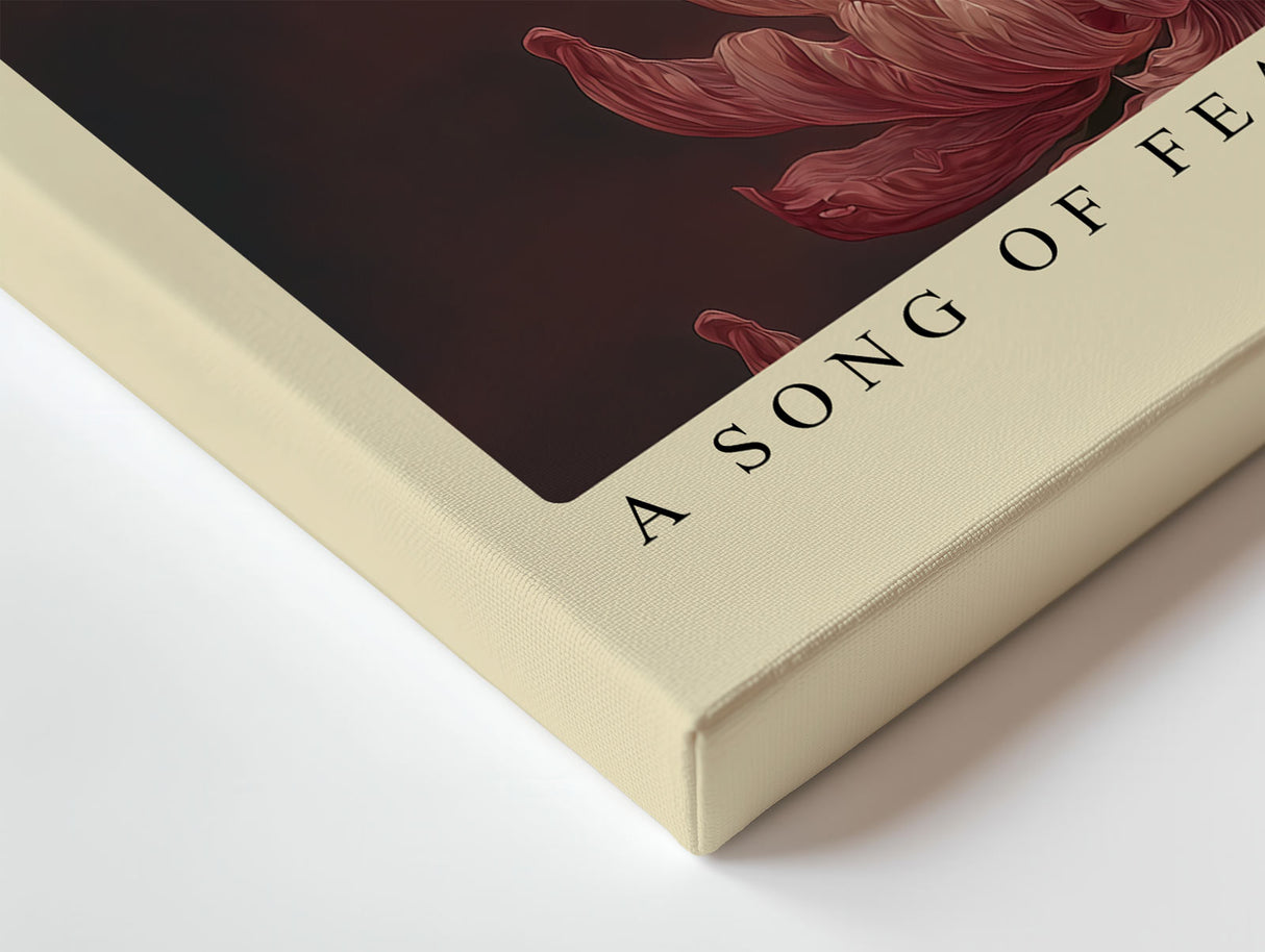 Paul Sinus Wandbild A Song of Feathers and Petals – Harmonische Verbindung aus Natur, Farbe und Anmut